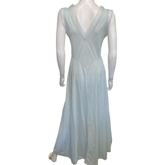 Vtg Sans Souci NWT nylon slip dress nightgown M - Picture 3 of 8